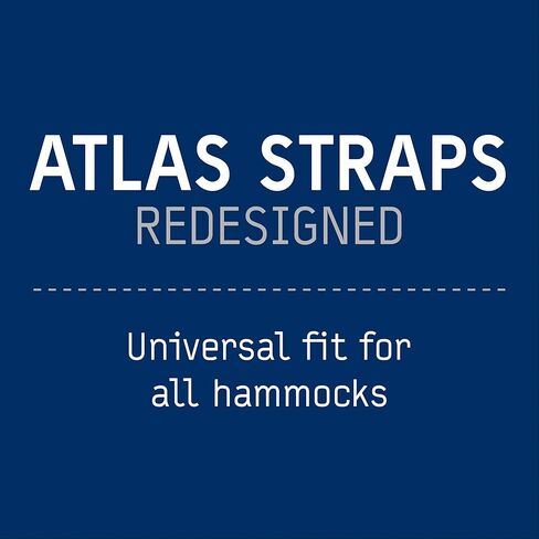 ENO Atlas Suspension System - Tree Strap for Hammock - Accessories for Camping, Hiking, and Backpacking - Black/Royal in Kuwait