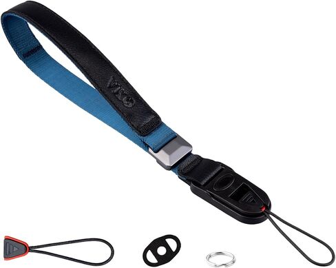 VKO Camera Strap Wrist,Quick Release Adjustable Lanyard Tether Wristband hand strap for Man Woman Photographers SLR DSLR Digital Mirrorless Camera(Black) in Saudi Arabia