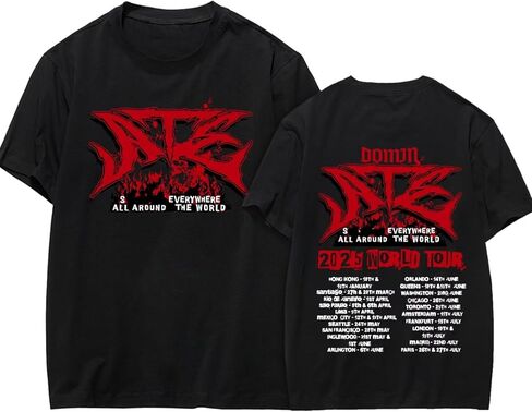 KPOP Skz Tshirt ألبوم جديد Tee Bangchan Jisung Felix Hyunjin Merch Tops in Kuwait