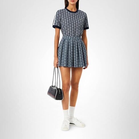 Lacoste Women's Slim Fit Monogram Monogram T-Shirt in Kuwait