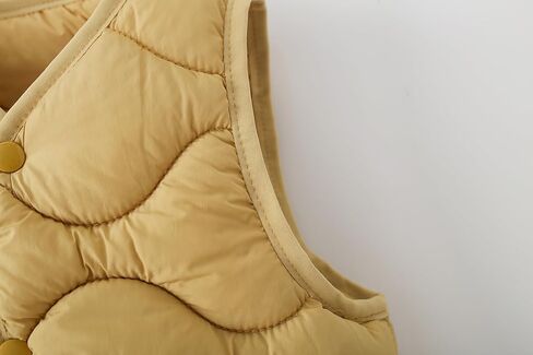 AMIYAN Toddler Baby Boy Girls Puffer Vest Sleeveless Jacket Fall Winter Waistcoat Outerwear with Pocket in Kuwait