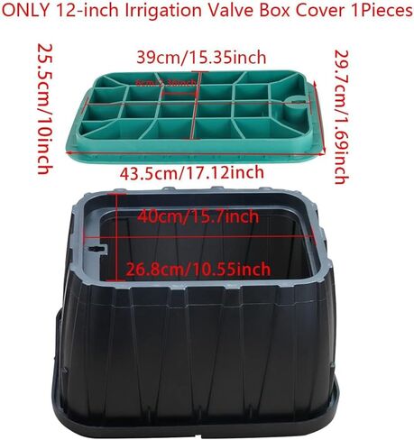 Valve Box Cover Lid 10-inch Sprinkler Valve Round Box Lid Replacement Circular for Automatic Irrigation System in Saudi Arabia