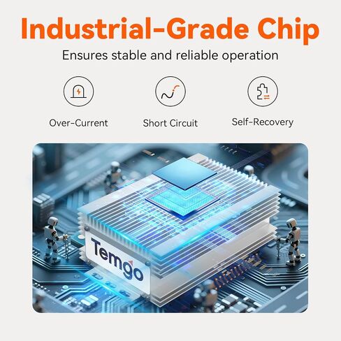 36V to 12V Golf Cart Voltage Converter, 25A 335W DC to DC Buck Power Supply, High Efficiency ≥90%, IP55 Waterproof Reducer with Overcurrent & Short-Circuit Protection, 13.5V Output for Cart/Solar in Saudi Arabia