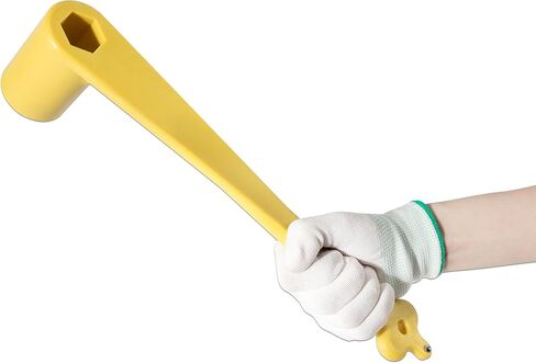 For Marine Boat Prop 1-1/16" Polymer Propeller Wrench 91-859046Q4 & PMPS-1-DP Prop Stop Block - Works for Mercury Mercruiser Alpha, Fits all Outboard & Stern Drive Applications, (Light-Weight, Yellow) in Saudi Arabia
