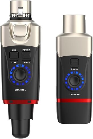 Xvive U35 Wireless Microphone System with 5.8GHz XLR Transmitter and Receiver for Dynamic Microphone in Saudi Arabia