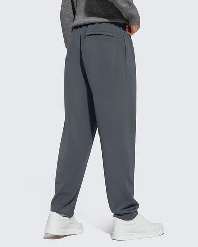 G4Free Men's Smoofit Fleece Lined Sweatpants Winter Thermal Warm Pants Casual Lounge Drawstring with Pockets in Saudi Arabia