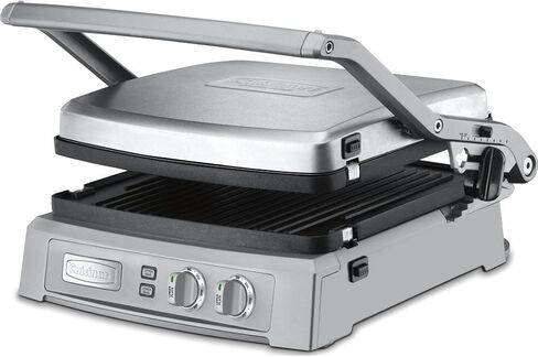 Cuisinart 5-IN-1 Stainless Steel Griddler, Panini Press, Sandwich Maker & More, GR-4NNAS in Saudi Arabia