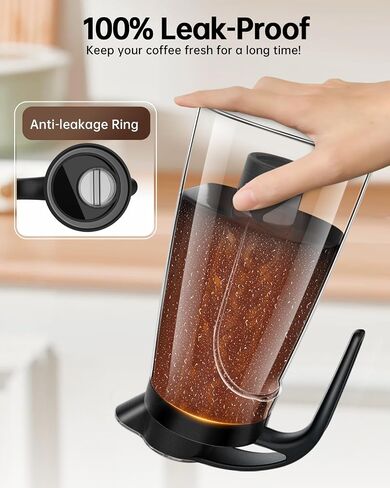 Cold Brew Coffee Maker ، 70 أونصة (2100 مل) BPA Tritan Pitcher ، صانع القهوة المثلجة ومصنع شاي ، مقاومة للتسرب 100 ٪ ، سهلة التنظيف ، مرشح شبكة قابلة للتنظيف ، أسود in Saudi Arabia