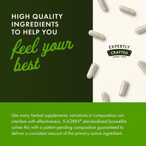 Swanson Boswellia Serrata Extract 125 Milligrams 60 Veg Capsules in Saudi Arabia