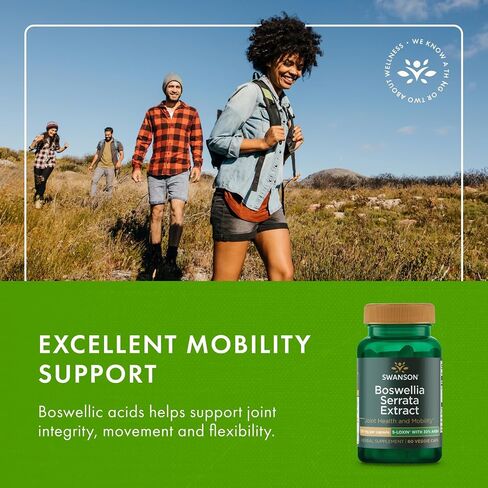 Swanson Boswellia Serrata Extract 125 Milligrams 60 Veg Capsules in Saudi Arabia