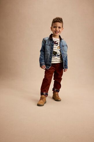 Gymboree Baby Boys' and Toddler Embroidered Graphic Long Sleeve T-Shirts in Saudi Arabia