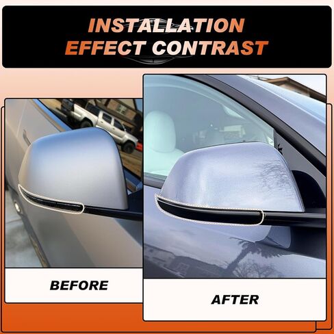 ACLONG Mirror Lower Cover Left Drive Side Black Rearview Mirror Base Bottom Cover Holder Tray Fit for Tesla Model Y 2018 2019 2020 2021 2022 2023 2024-1PC in Kuwait