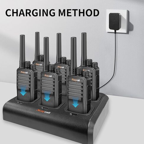 558 4 Pack Walkie Talkie Two Way Radio for Adults with Earpieces FRS 2 Way Radio Type C Portable 16 Channel Long Range USB Charging Base 1200mAh for Cruise Hiking Hunting Skiing in Saudi Arabia