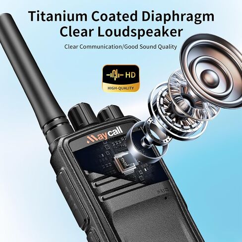 558 4 Pack Walkie Talkie Two Way Radio for Adults with Earpieces FRS 2 Way Radio Type C Portable 16 Channel Long Range USB Charging Base 1200mAh for Cruise Hiking Hunting Skiing in Saudi Arabia
