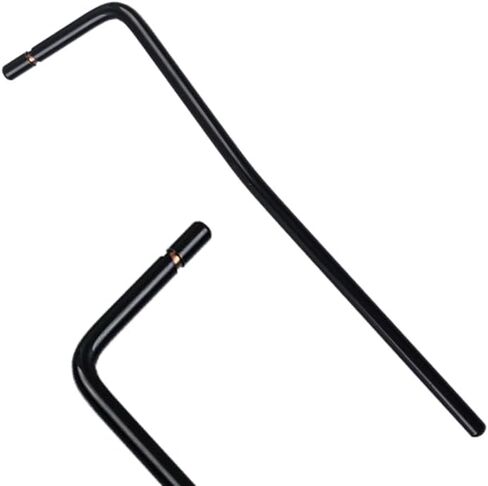 ذراع اهتزاز من الفولاذ Pro 5 مم، ذراع Whammy Bar Vibrato Arm لجيتار كهربائي على طراز Strat، جسر تريمولو، أسود in Kuwait