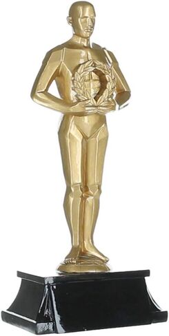 Decade Awards Personalized Male Achievement Trophy - Engraved Golden Achievement Award - Celebrate Success in All Endeavors - Customize Now (8 Inch) in Saudi Arabia