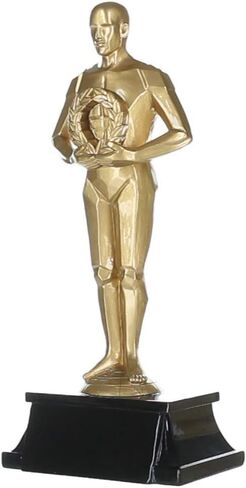 Decade Awards Personalized Male Achievement Trophy - Engraved Golden Achievement Award - Celebrate Success in All Endeavors - Customize Now (8 Inch) in Saudi Arabia