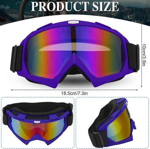 4-Pack Ski Goggles Women Men Snow Sports Snowboard Goggles for Adult and Youth 2 Black 2 White in Saudi Arabia
