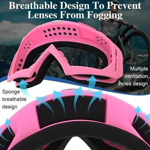4-Pack Ski Goggles Women Men Snow Sports Snowboard Goggles for Adult and Youth 2 Black 2 White in Saudi Arabia