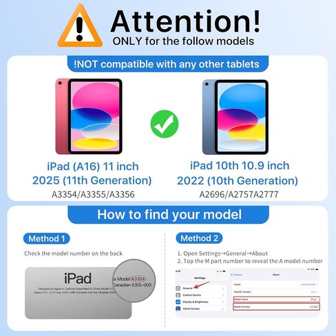 Moko for iPad A16 11th Generation Case 11 Inch 2025 with Pencil Holder,Pink | For iPad 10th Generation Case 10.9 Inch 2022, Slim Light Trifold Protective Cover with Hard PC Translucent Back Shell in Saudi Arabia