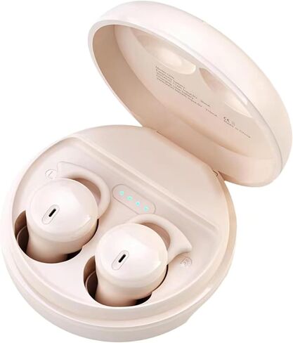 Invisible Sleep Headphones, Sleep Earbuds for Side Sleepers, Small Comfortable Noise Blocking Sleep Earphones,Bluetooth 5.3 Wireless Earbuds, in-Ear Ear Buds for Sleeping - Black in Saudi Arabia