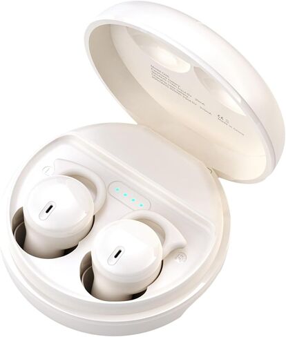 Invisible Sleep Headphones, Sleep Earbuds for Side Sleepers, Small Comfortable Noise Blocking Sleep Earphones,Bluetooth 5.3 Wireless Earbuds, in-Ear Ear Buds for Sleeping - Black in Saudi Arabia