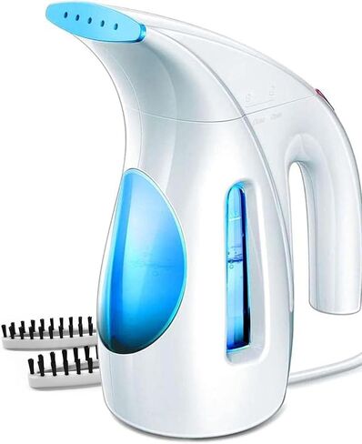 Hilife Steamer for Clothes, Portable Handheld Design, Strong Penetrating Steam Removes Wrinkles, 240ml Big Capacity Suitable for Home, Office, Travel (Maya Blue) in Saudi Arabia