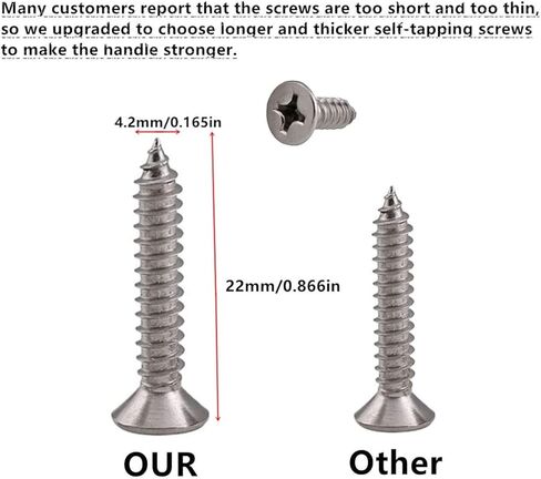 مقابض حمل قوارب الكاياك المطاطية ذات الفتحة المزدوجة مكونة من 4 قطع مع برغي من الفولاذ المقاوم للصدأ in Kuwait