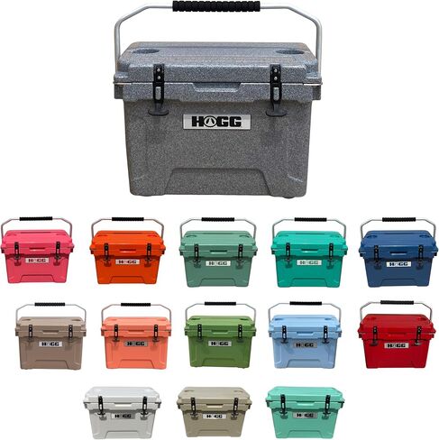Hogg 65 qt Insulated Cooler with Wheels and Handles, Rolling Ice Chest with Wheels, Rotomolded Wheeled Coolers for Camping, Drinks, Outdoors, 65qt Blue in Kuwait