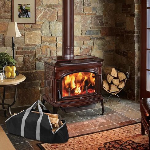 Stanbroil Canvas Firewood Carrier Bag, Durable Firepalce Log Tote with Handles for Wood Fire Stove, Outdoor Camping in Saudi Arabia