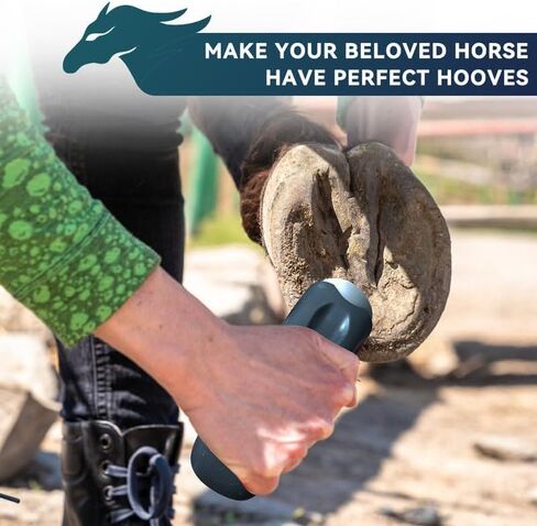 Akwest Farrier Rasp ، قوس ملف حافر على شكل مقبض مريح ، أسنان خشن ، أداة تشذيب الحافر للحصان ، الماعز ، حافر الخنازير in Kuwait
