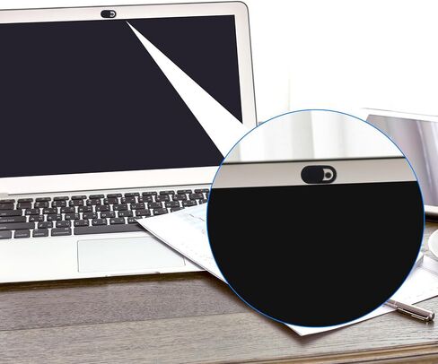 50 Pcs Webcam Cover, Black Practical Laptop Camera Cover Small Portable Phone Camera Covers for Compute Cell Phone PC Accessories to Protect Your Privacy and Security in Saudi Arabia