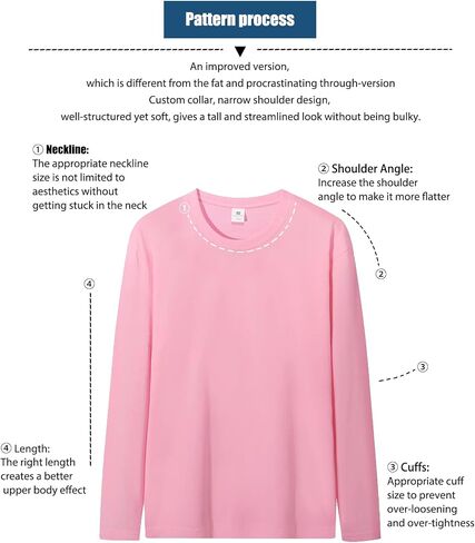 Unisex Long Sleeve Shirts for Men,Ultra Cotton T-Shirt in Saudi Arabia