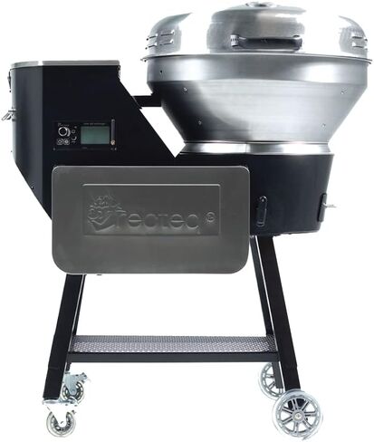 recteq Pellet Grill RT-B380X Bullseye Deluxe + Grilling Basics Bundle, WiFi Enabled Electric Pellet Smoker Grill, Wood Pellets, BBQ Outdoor, Smoke, Sear, and More in Saudi Arabia