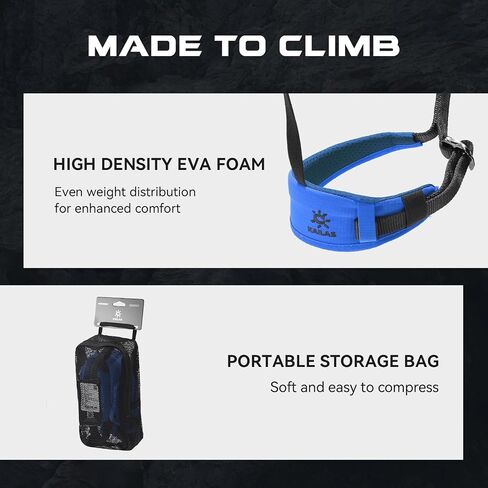 Kailas Kids Rock Climbing تسخير حزام سلامة الطفل تسلق الحزام معدات قابلة للتعديل لخفيفة الوزن المبتدئين المبتدئين الشباب in Saudi Arabia