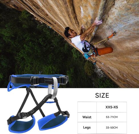 Kailas Kids Rock Climbing تسخير حزام سلامة الطفل تسلق الحزام معدات قابلة للتعديل لخفيفة الوزن المبتدئين المبتدئين الشباب in Saudi Arabia