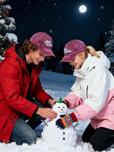 Merry Christmas Baseball Cap Xmas Hat for Men Women, Cotton Embroidered Funny Santa Hat in Saudi Arabia