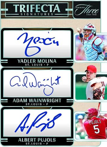2025 Panini Three and Two Baseball Hobby Trading Card Box (1 Slabbed Autograph Per Box) in Saudi Arabia