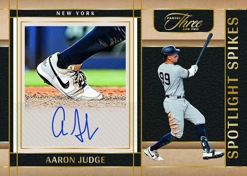 2025 Panini Three and Two Baseball Hobby Trading Card Box (1 Slabbed Autograph Per Box) in Saudi Arabia