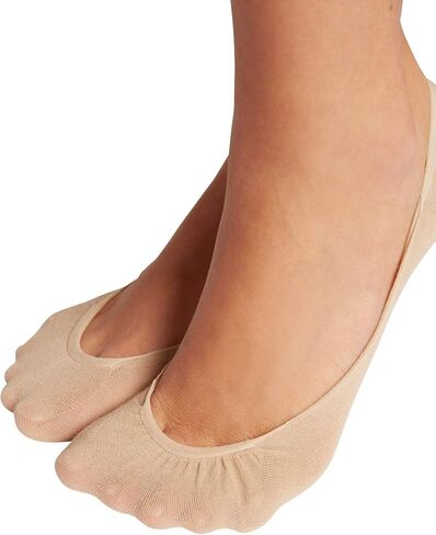 Wolford Cotton Footsies Socks for Women Breathable & Comfortable Lightweight Liners for Shoes Invisible No-Show Socks in Saudi Arabia