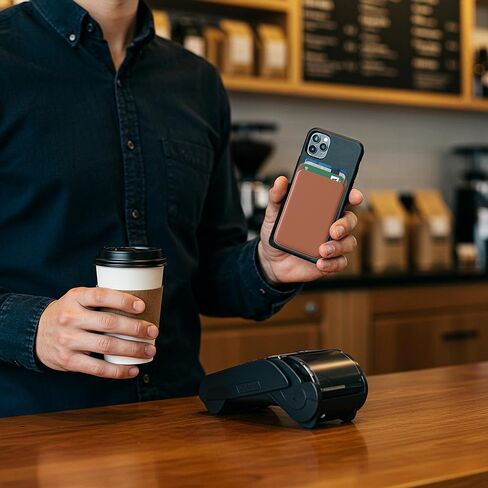 Bix for Magsafe Wallet Men - محفظة مغناطيسية لأجهزة iPhone - محافظ الهواتف المغناطيسية - محافظ iPhone Magsafe - متوافقة مع Mag Safe Stand - لحامل بطاقة Magsafe - حامل بطاقة المغناطيسية للهاتف المحمول in Saudi Arabia