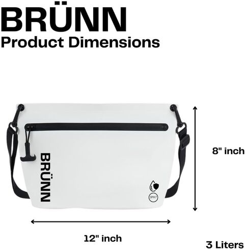 BRÜNN Waterproof Dry Pouch | IPX7 Floating Dry Bag with Zipper Pocket – Durable, Lightweight, Leak-Proof Gear in Saudi Arabia