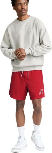 Champion Men's Yearbook Mesh Short, 7", Arch Logo in Saudi Arabia