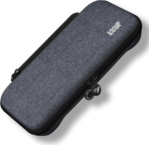 by Skull & Co. Maxcarry Case for Nintendo Switch 2: Portable Hard Shell Protective Travel Carrying Case with Huge Storage, NeoGrip, GripCase & Accessories- Black in Kuwait