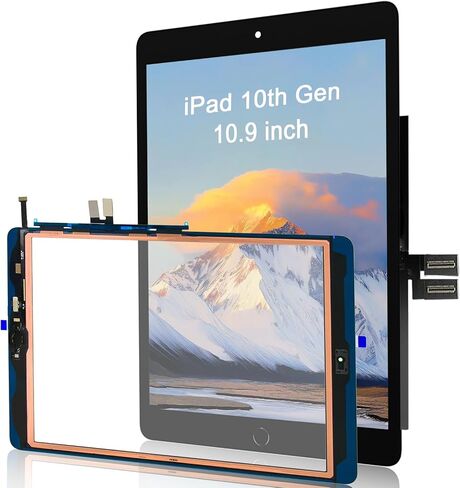 for iPad 9th Generation (9 Gen) Screen Replacement Touch Glass Kit in Kuwait