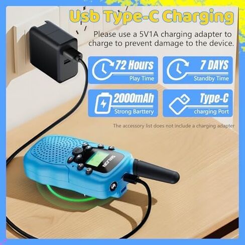 Walkie Talkies for Kids Toys for Boys Girls 4-6 ، 3 Miles Range Talkie to to Camping ، هدايا عيد ميلاد الفتاة البالغة من العمر 4 سنوات لـ 3 4 5 6 in Kuwait
