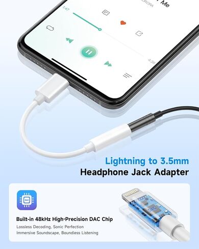Seulliya 2 Pack USB Type C to 3.5mm Female Headphone Jack Adapter, USB C to Aux Audio Dongle Cable Cord Compatible with iPhone 16 Pro 15 Pro Max, Max,iPad Pro,MacBook, Galaxy S24 S23 S22 in Kuwait