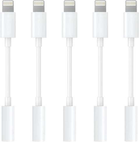 Seulliya 2 Pack USB Type C to 3.5mm Female Headphone Jack Adapter, USB C to Aux Audio Dongle Cable Cord Compatible with iPhone 16 Pro 15 Pro Max, Max,iPad Pro,MacBook, Galaxy S24 S23 S22 in Kuwait