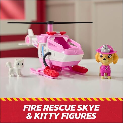 Paw Patrol Fire Rescue: Marshall Rescue Fire Engine with Action Figure & Projectile Launcher & Toy Truck, Kids Toys for Boys & Girls Ages 3 and Up in Saudi Arabia