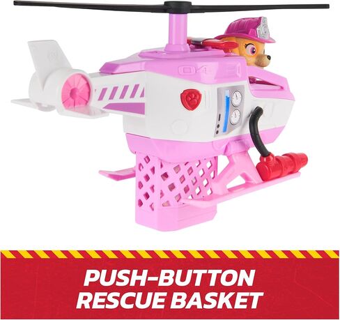 Paw Patrol Fire Rescue: Marshall Rescue Fire Engine with Action Figure & Projectile Launcher & Toy Truck, Kids Toys for Boys & Girls Ages 3 and Up in Saudi Arabia